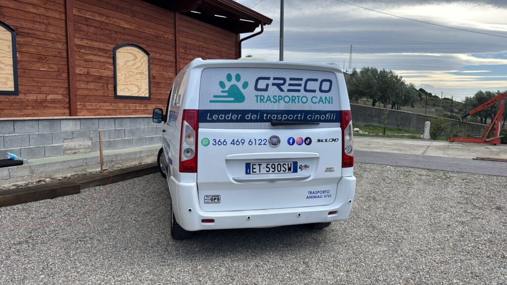 Trasporto nazionale cani da Catanzaro
